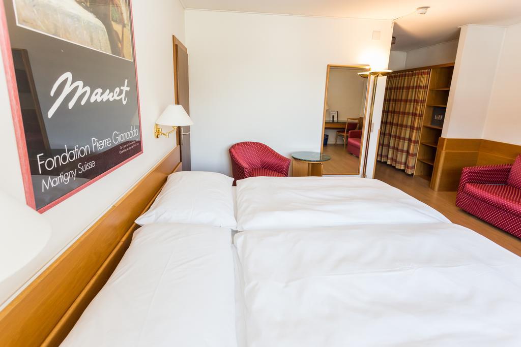 Hotel Du Rhone Sion Værelse billede