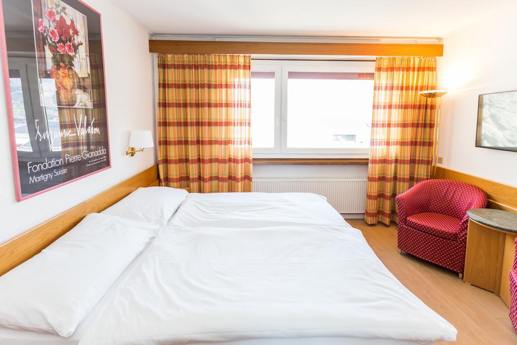 Hotel Du Rhone Sion Værelse billede