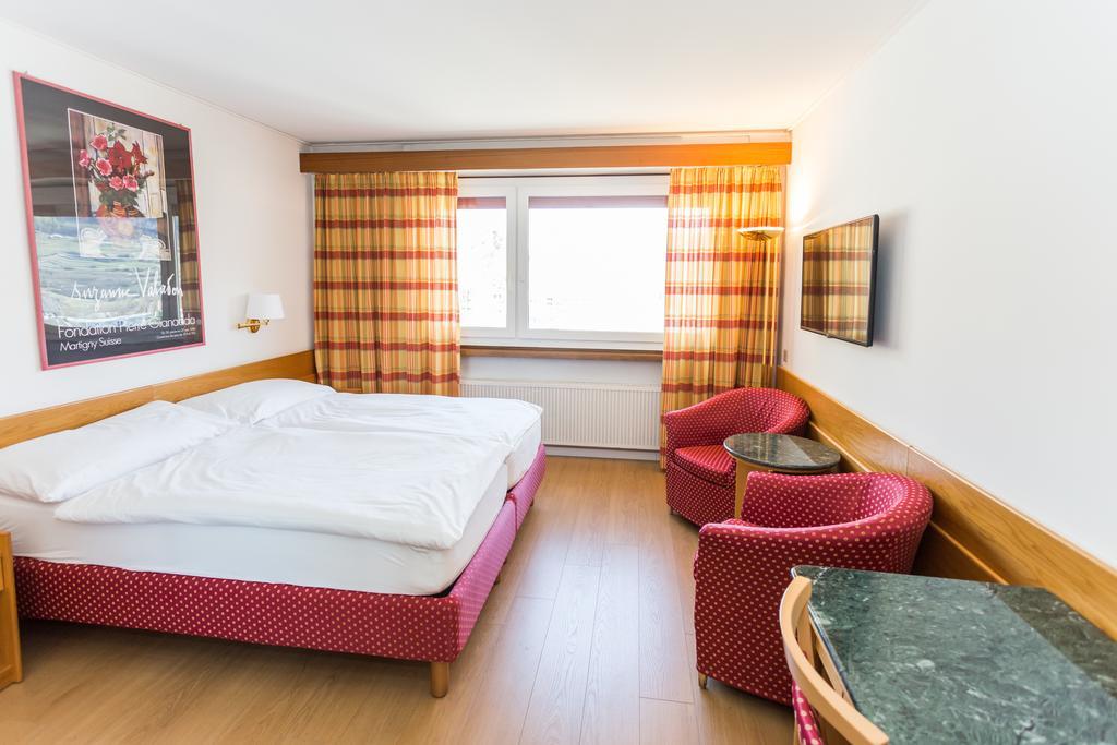 Hotel Du Rhone Sion Værelse billede