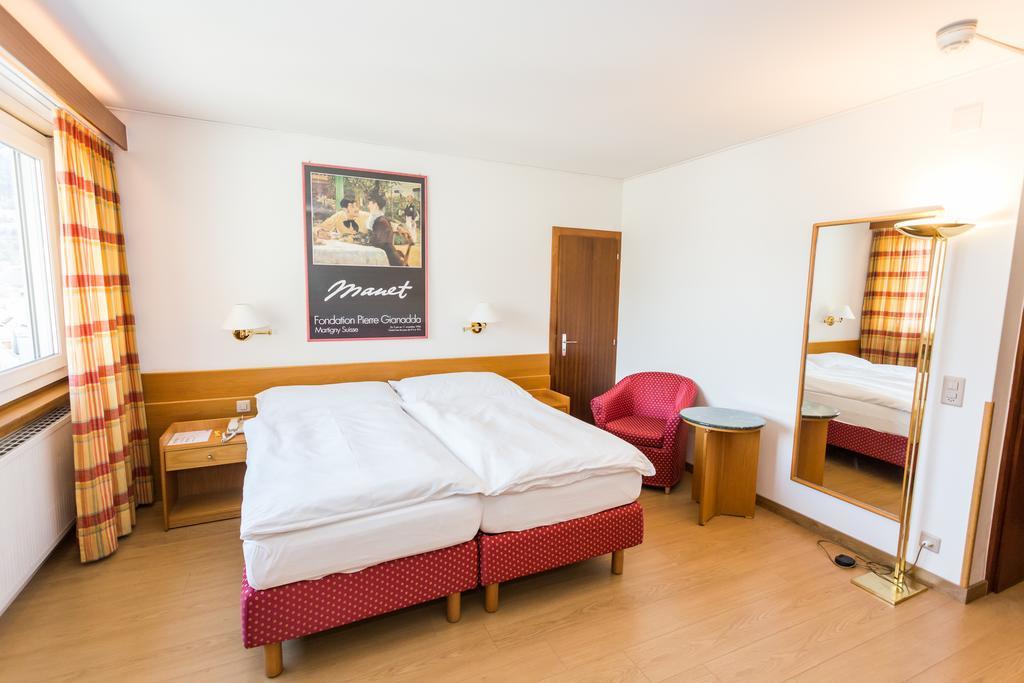 Hotel Du Rhone Sion Værelse billede