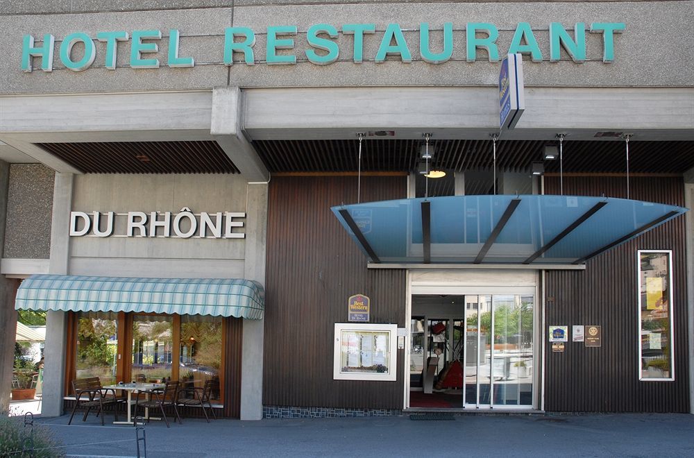 Hotel Du Rhone Sion Eksteriør billede