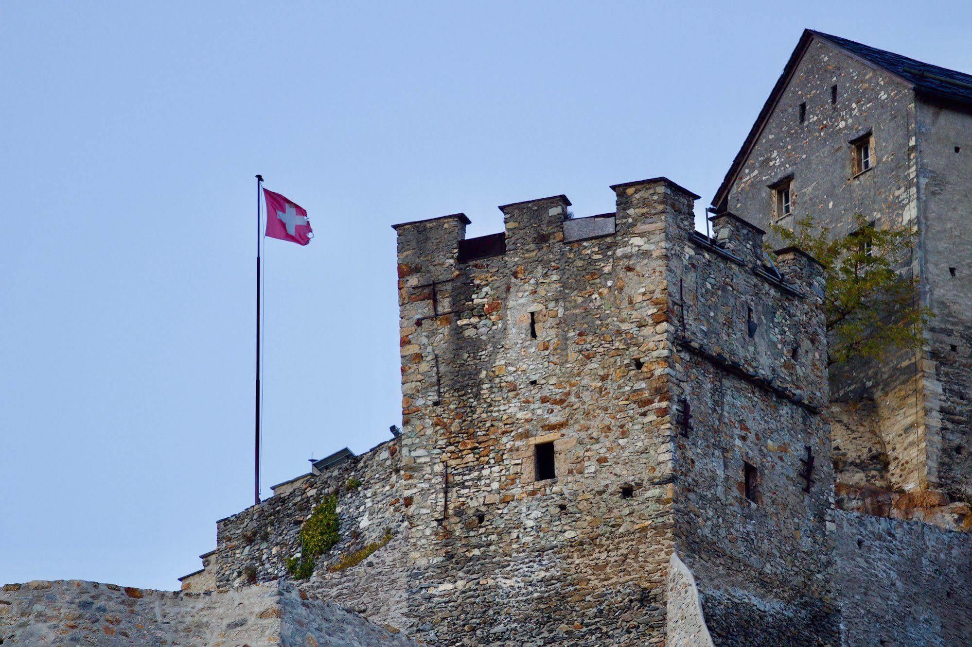 Hotel Du Rhone Sion Eksteriør billede
